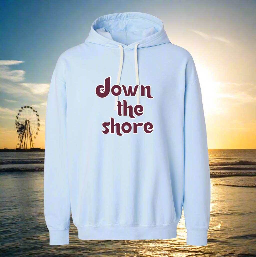Broad St. Beach Light Weight Hoodie (No Pocket)