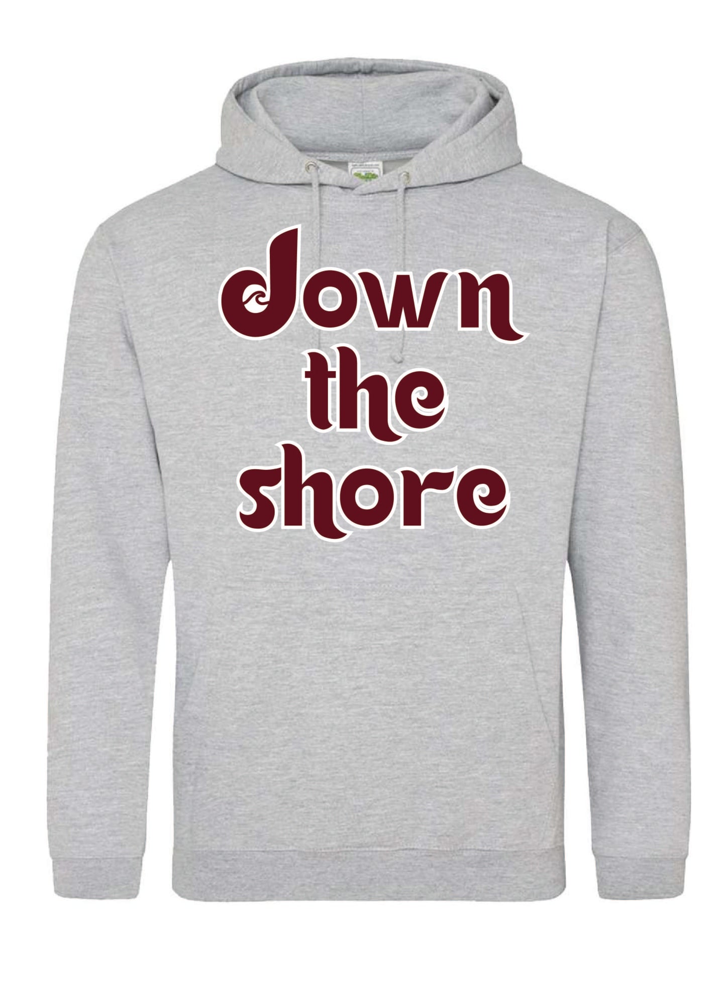 Youth Fightin' Phils Hooded Sweatshirt - Heather Grey
