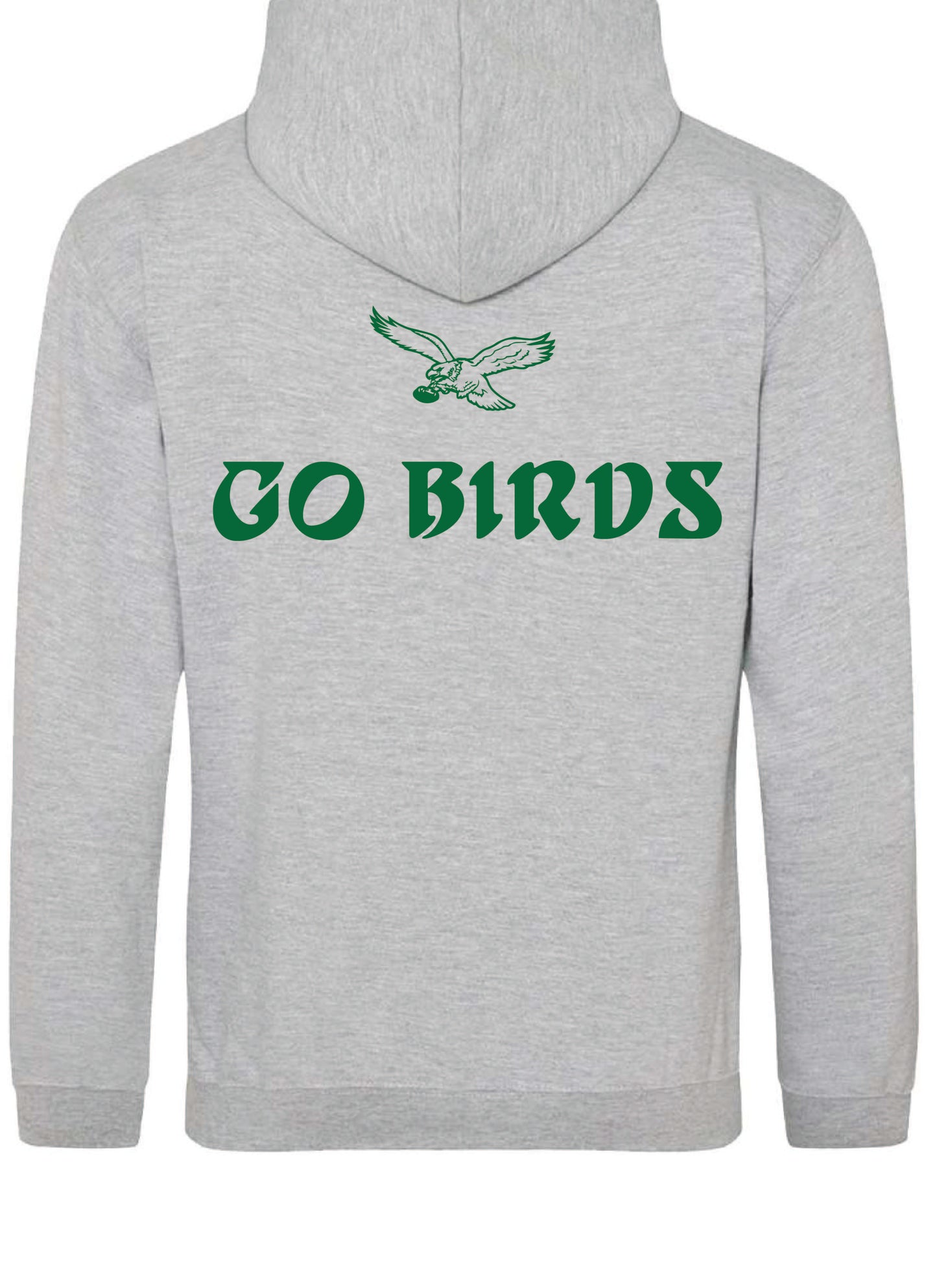 Go Birds College Hooded Sweatshirt - Heather Grey