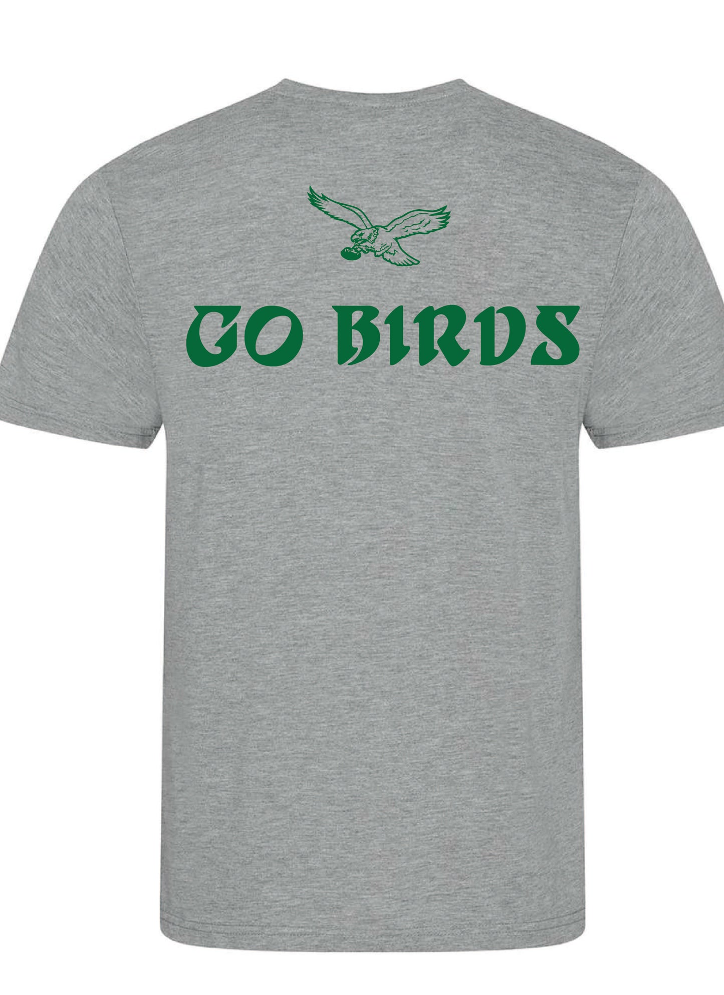 Go Birds Heather Grey Tee - Cotton Blend