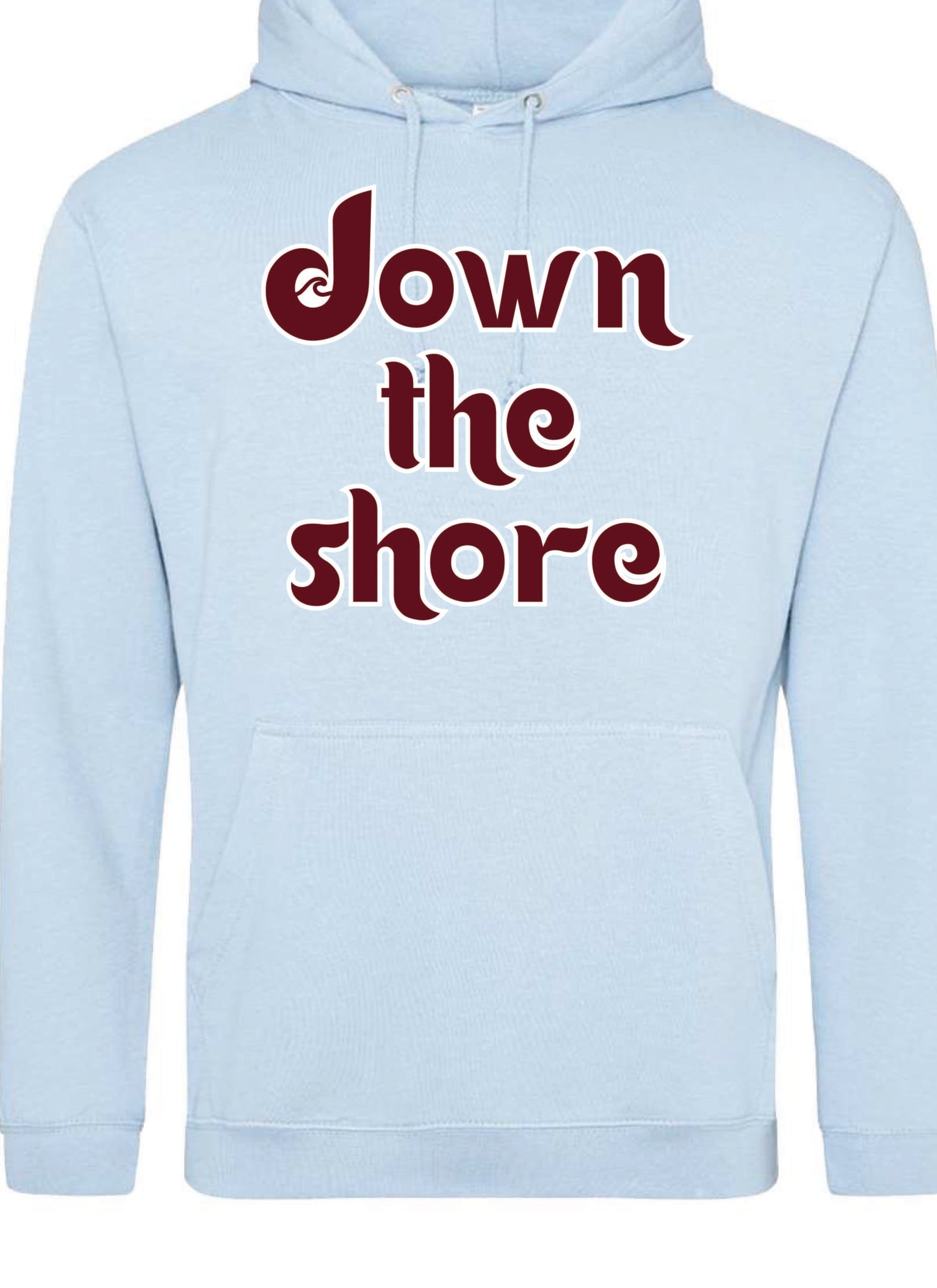Fightin' Phils College Hooded Sweatshirt - Sky Blue