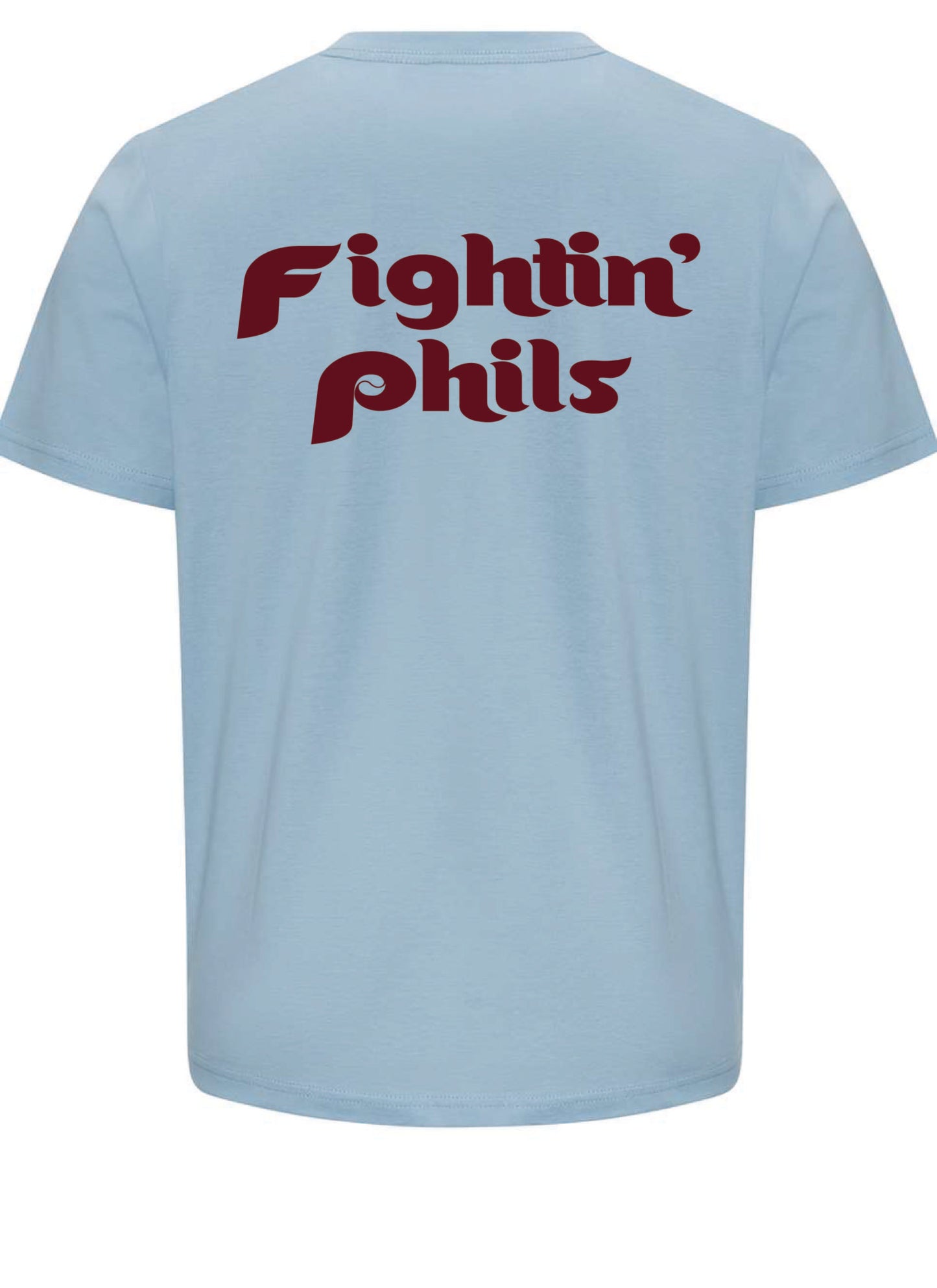 Fightin' Phils Sky Blue Tee - Cotton