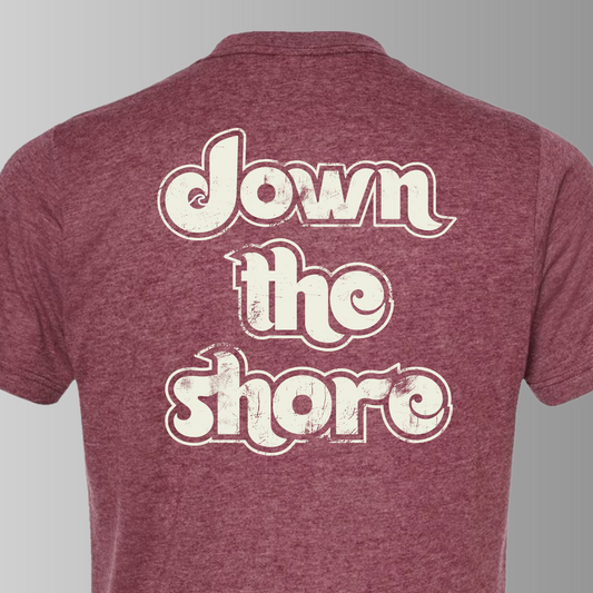 Vintage Phils Heather Burgundy Tee