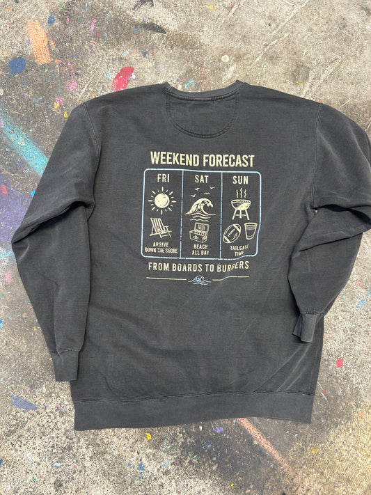 THE WEEKEND FORECAST CREWNECK