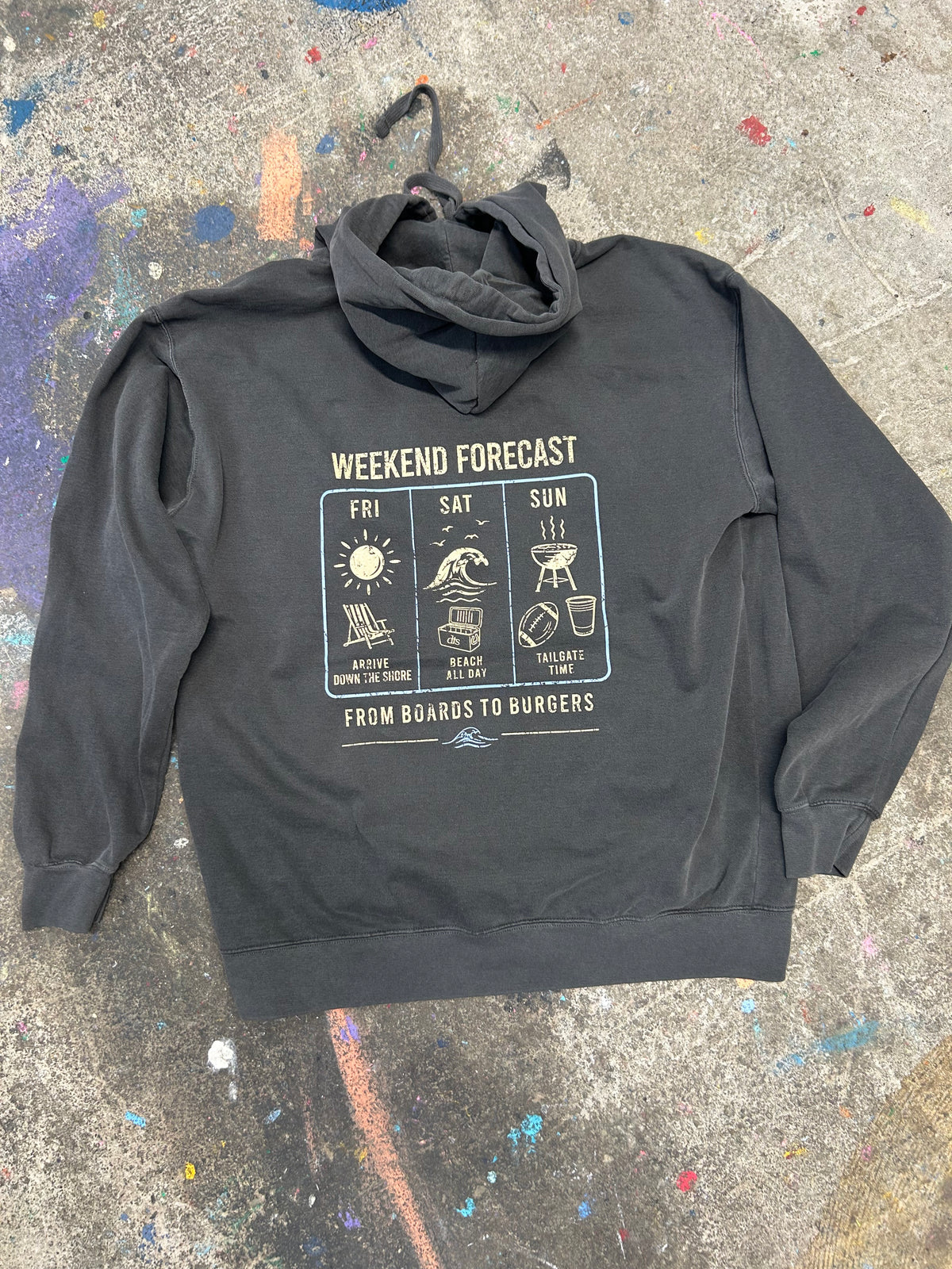 THE WEEKEND FORECAST HOODIE - Comfort Colors