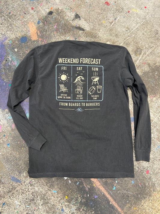THE WEEKEND FORECAST LONG SLEEVE TEE