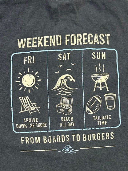 THE WEEKEND FORECAST TEE - Comfort Colors