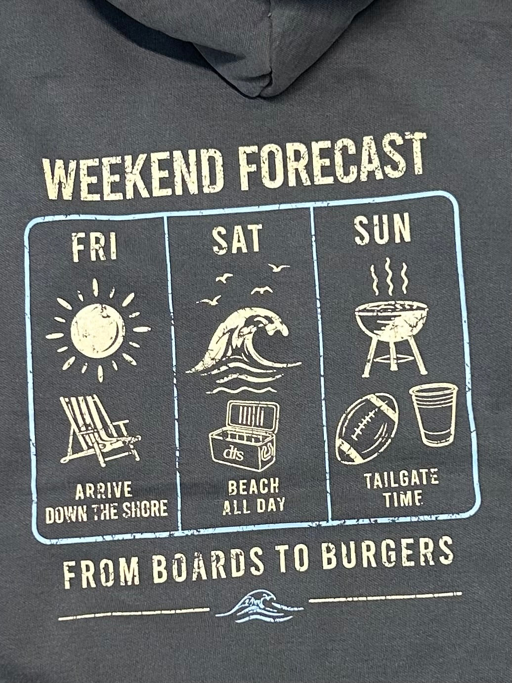 THE WEEKEND FORECAST HOODIE - Comfort Colors