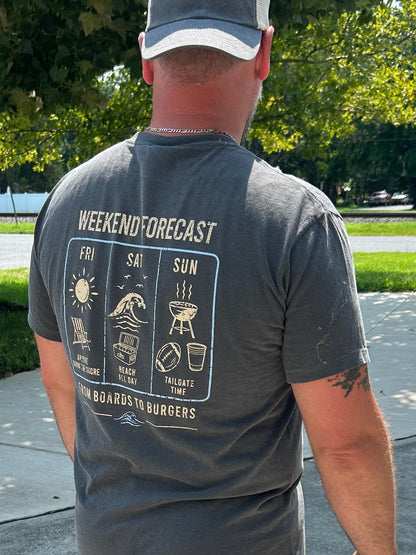 THE WEEKEND FORECAST TEE - Comfort Colors