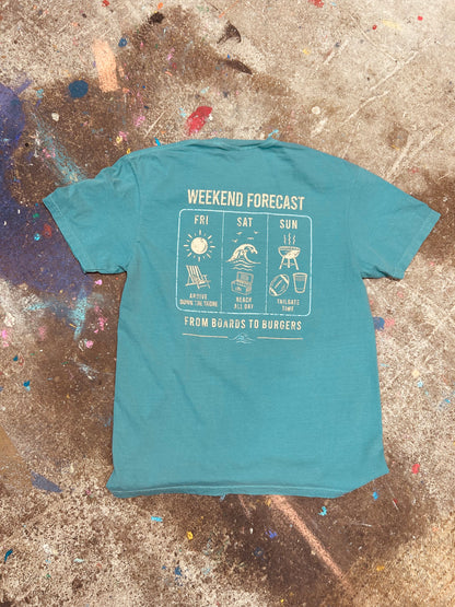 THE WEEKEND FORECAST TEE - Comfort Colors