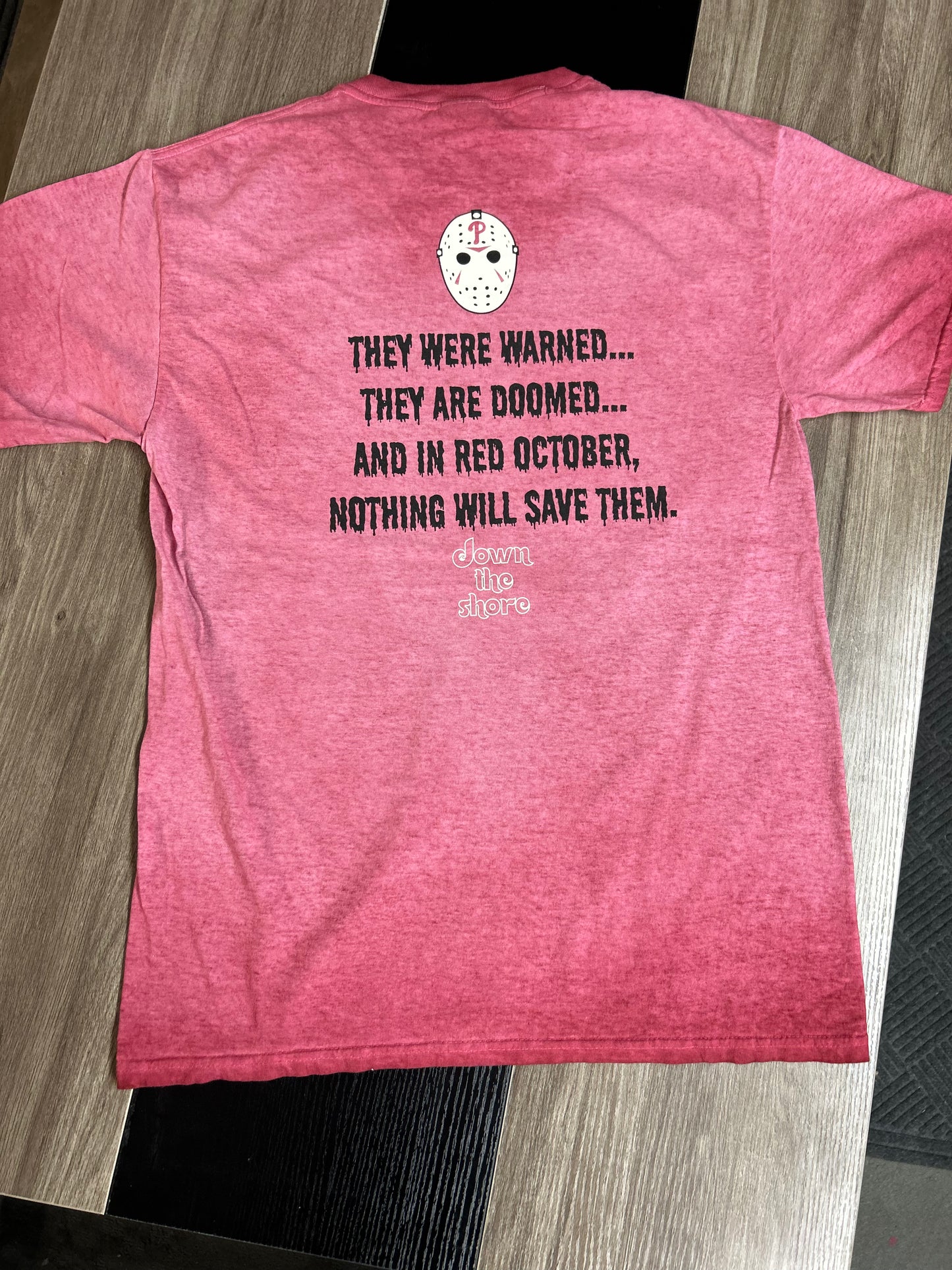 Red October Oil Wash Tee