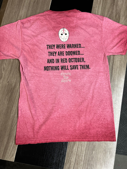 Red October Oil Wash Tee