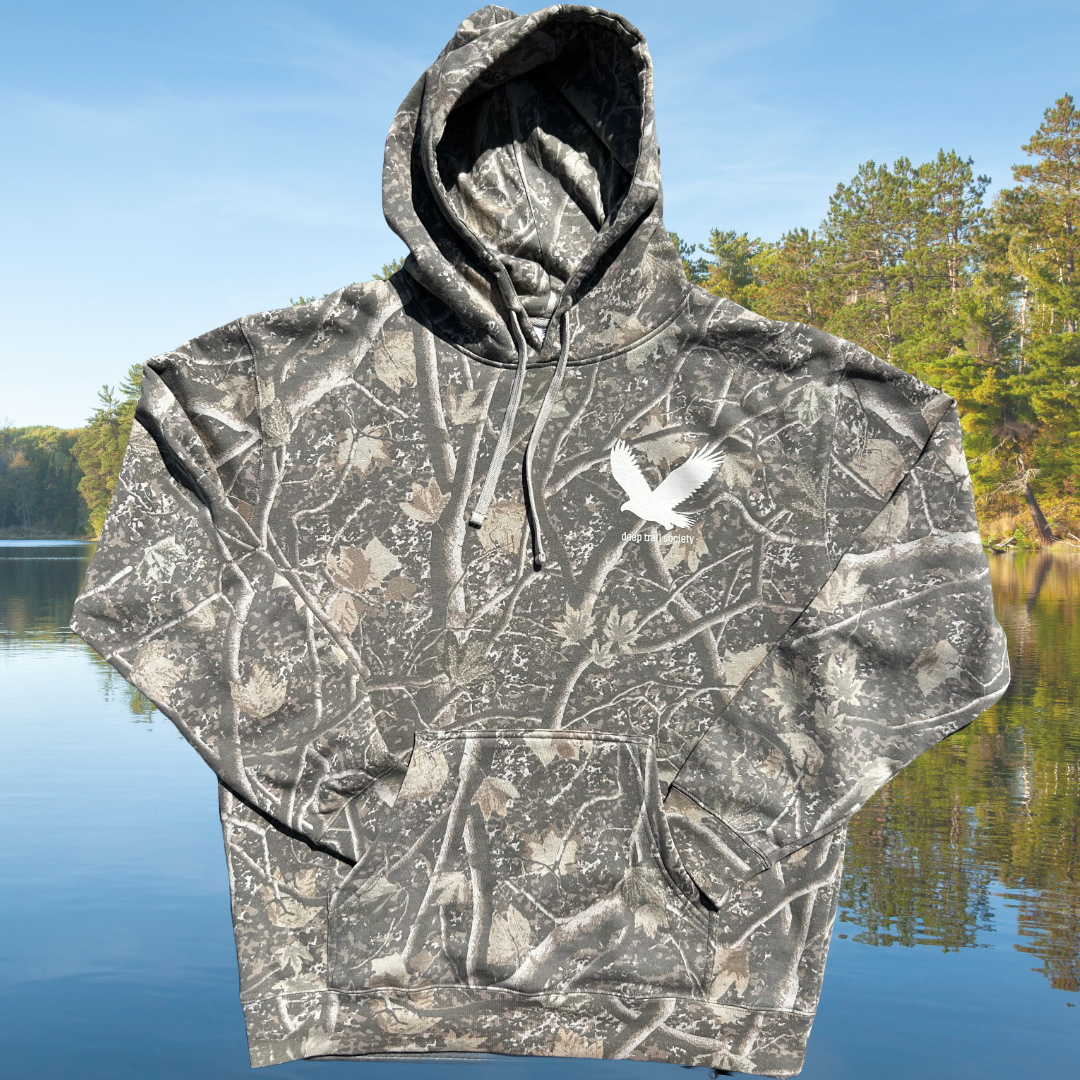 Hooded Deep Trail Society Mid-weight Sweatshirt