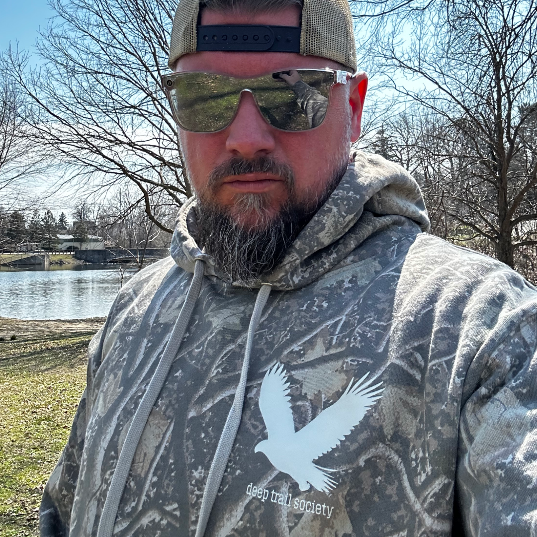 Hooded Deep Trail Society Mid-weight Sweatshirt