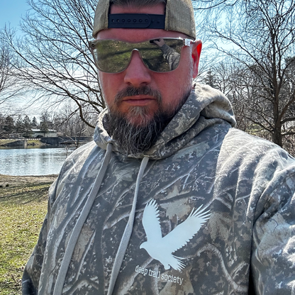 Hooded Deep Trail Society Mid-weight Sweatshirt