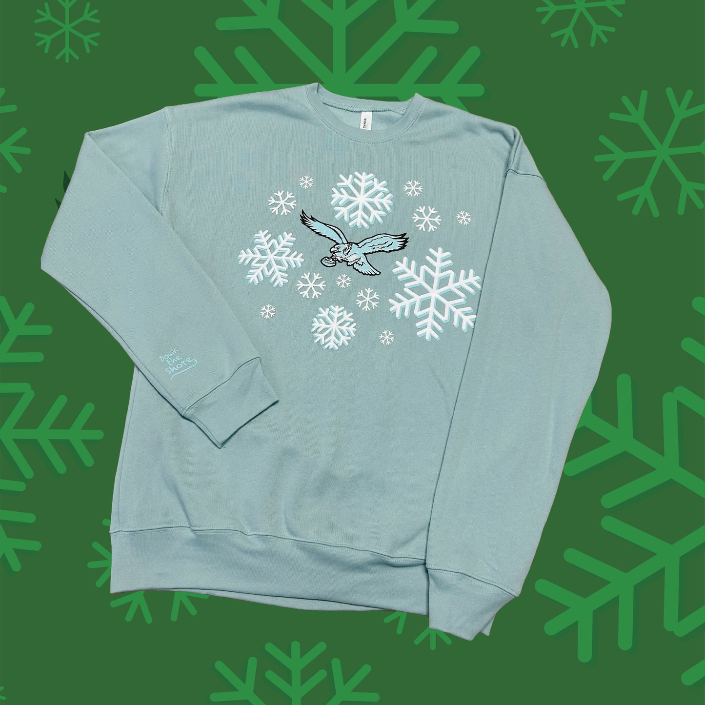 Snow Day Ultra-Soft Bella Crewneck Sweatshirt