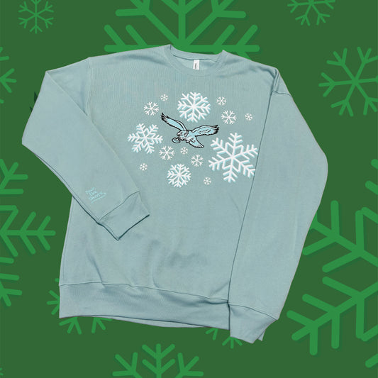 Snow Day Ultra-Soft Bella Crewneck Sweatshirt