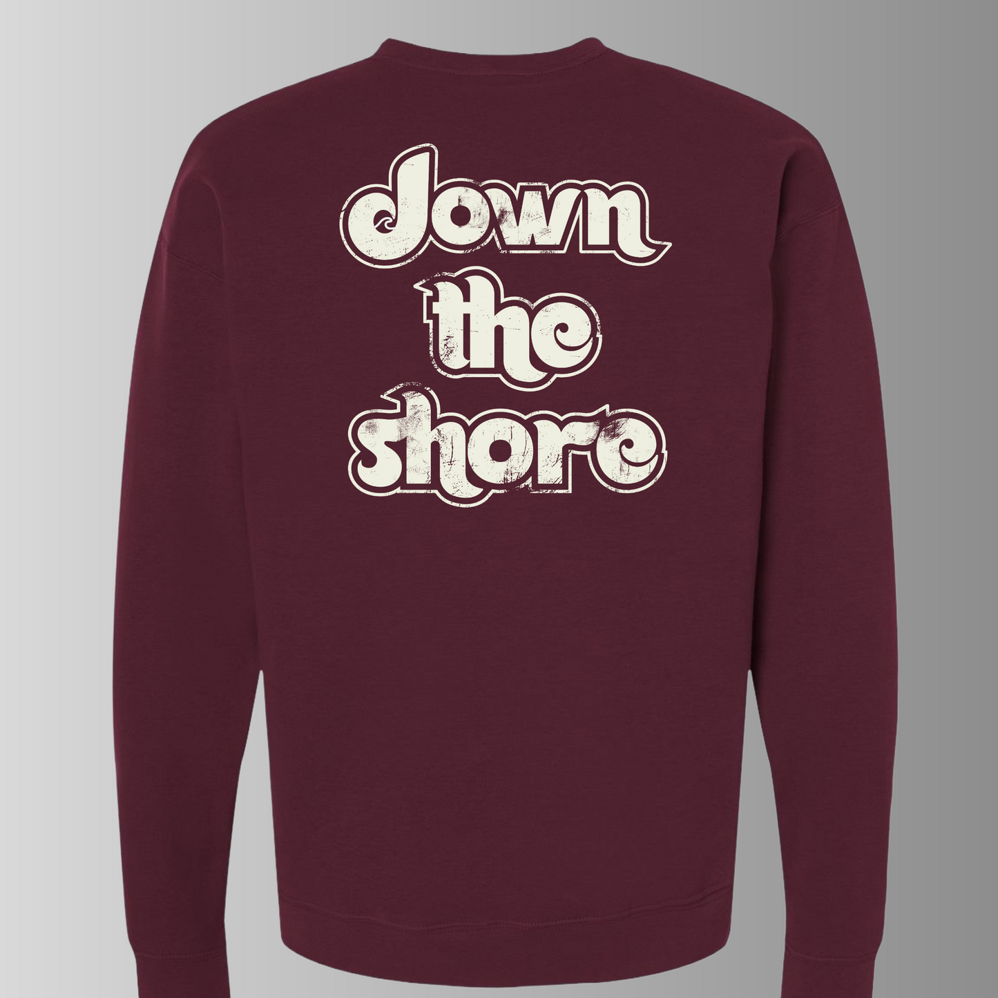 Crewneck Sweatshirt Maroon Phils