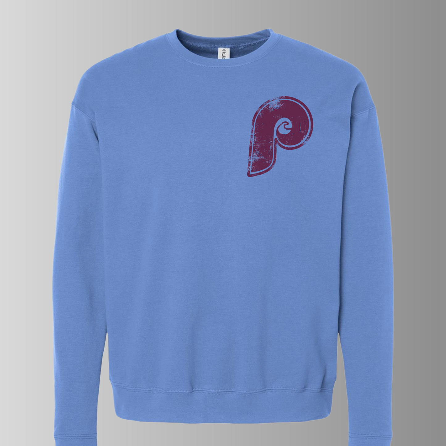 Crewneck Sweatshirt Columbia Blue Phils